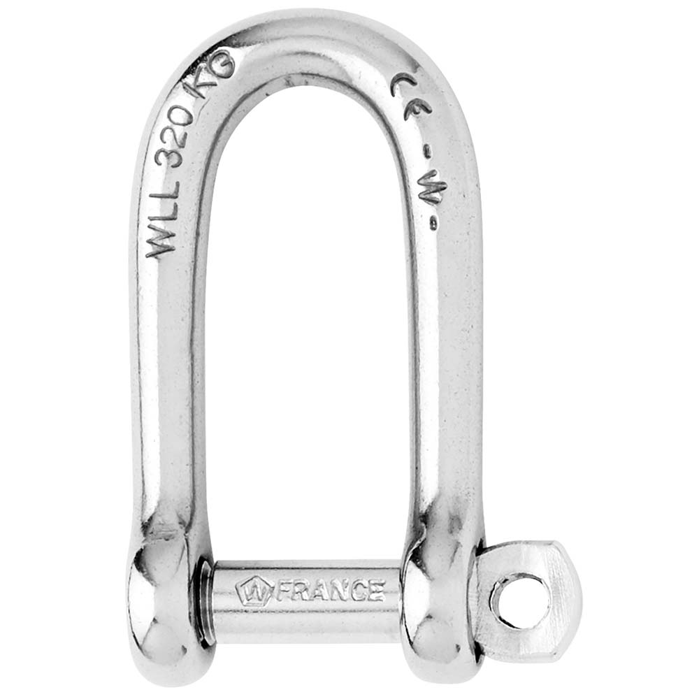 Wicahrd Self-Locking Long D Shackle - Diameter 5mm - 3/16"