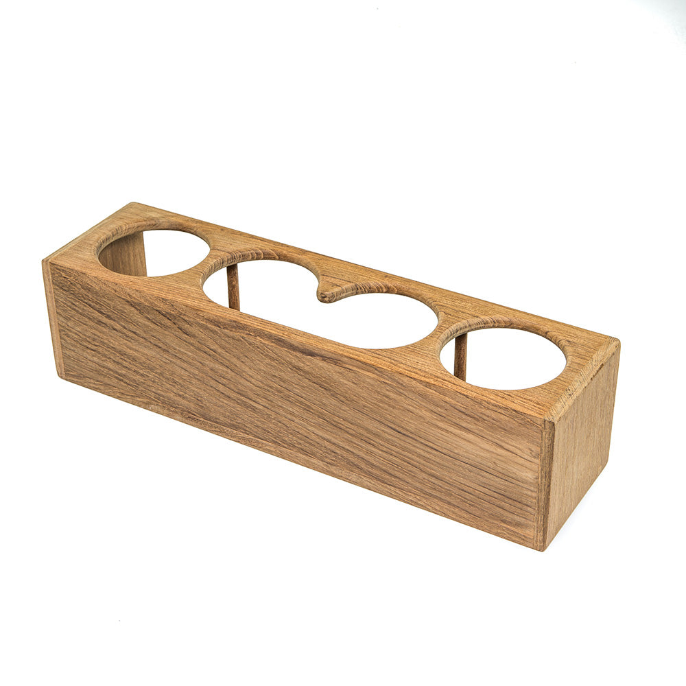 Whitecap Four Drink/Binocular Rack - Teak