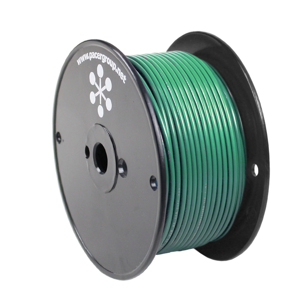 Pacer Green 18 AWG Primary Wire - 250