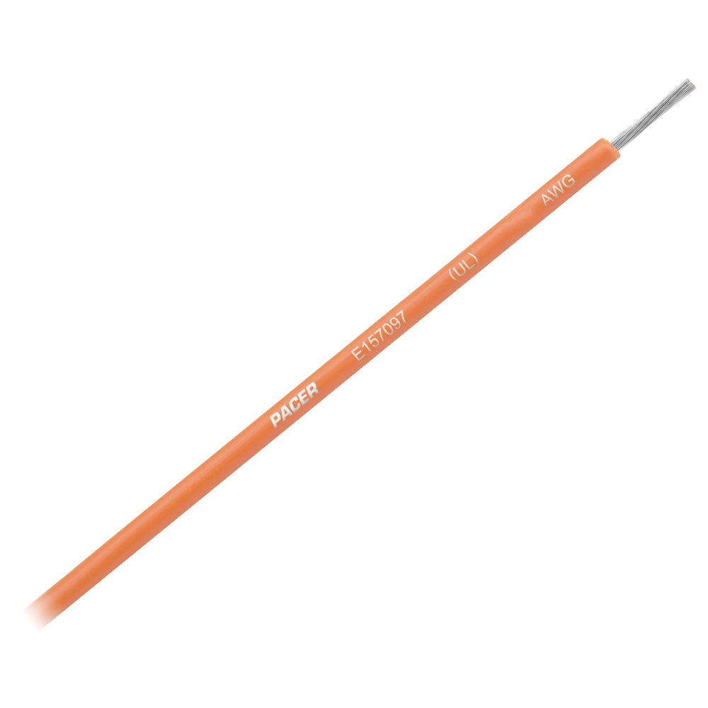 Pacer Orange 16 AWG Primary Wire - 25