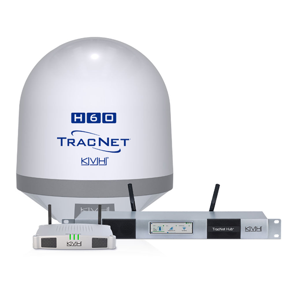 KVH TracNet H60 Ku-Band Antenna w/TracNet Hub