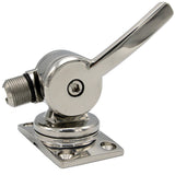 Shakespeare 6187 Sleek  Compact Stainless Steel Rotatable 4-Way Ratchet Mount