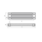 Tecnoseal Zinc Yamaha Bar Anode f/Engine Bracket