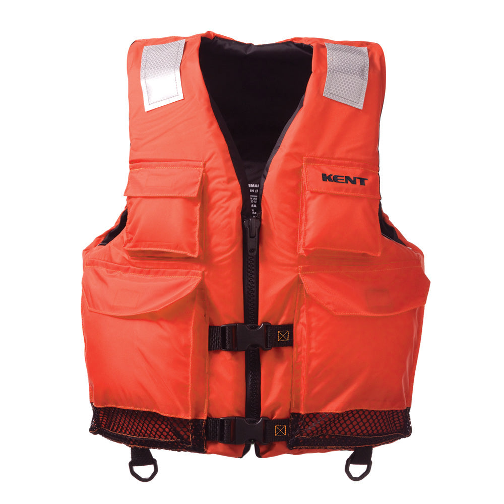 Kent Elite Dual-Sized Commercial Vest - 4XL/7XL - Orange