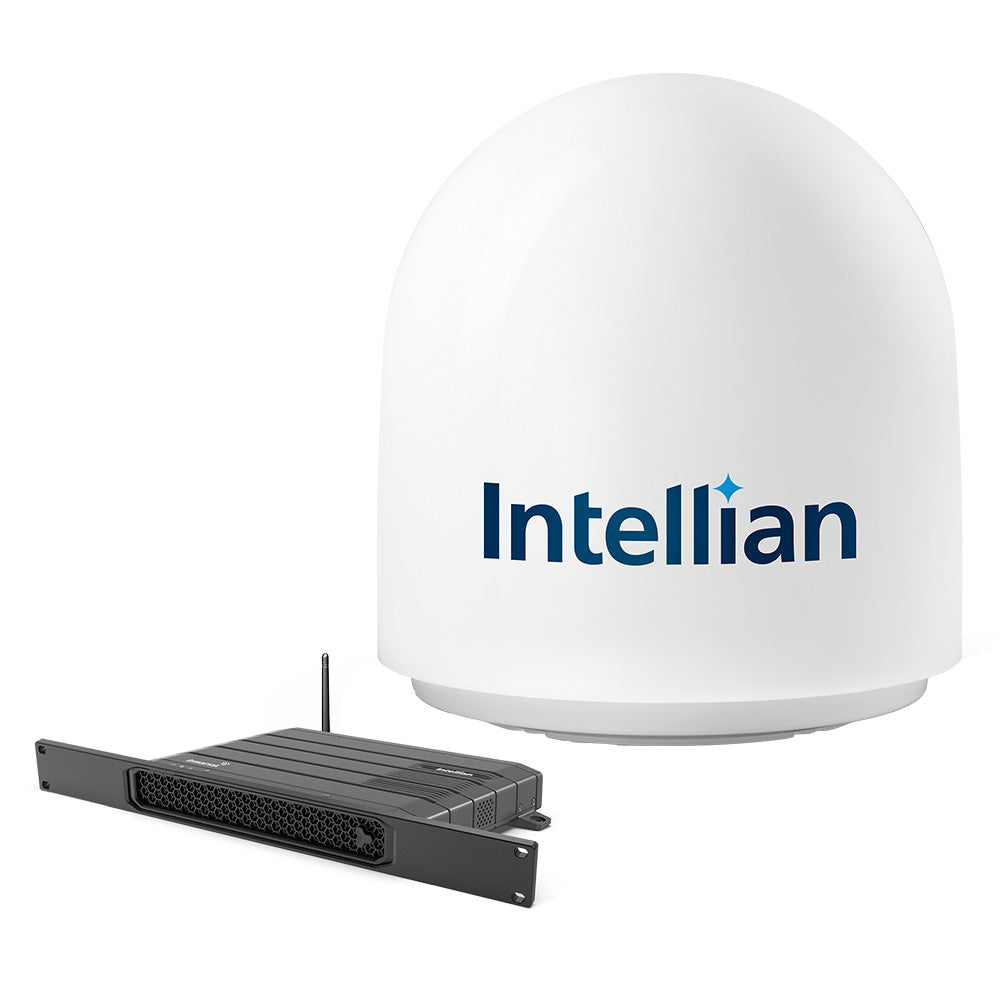 Intellian FB500 Inmarsat Fleet Broadband Maritime Terminal w/19" Rack Mount BDU