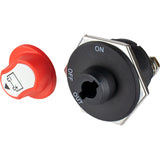 Sea-Dog Mini Battery Switch Key w/Removable Knob - 32V  300A