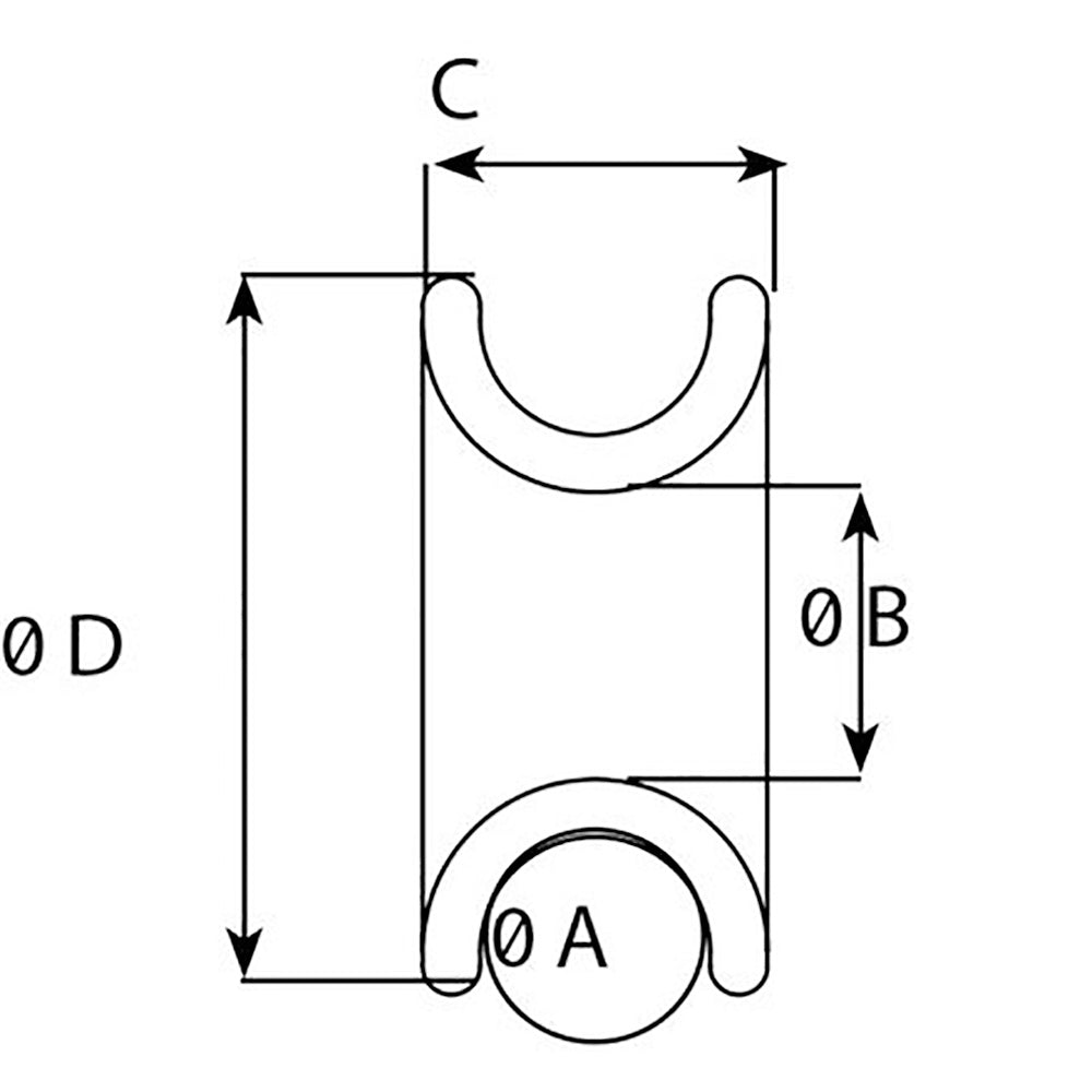 Wichard FRX25 Friction Ring - 25mm (63/64")